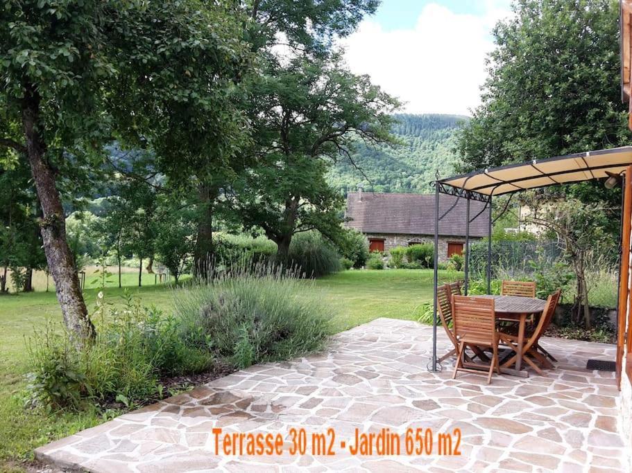 הוילה Saurat Grange En Pierres. Grand Jardin Et Belle Vue מראה חיצוני תמונה
